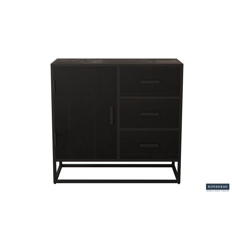 Rousseau 3 Drawer Chest of Drawers Wayfair.co.uk